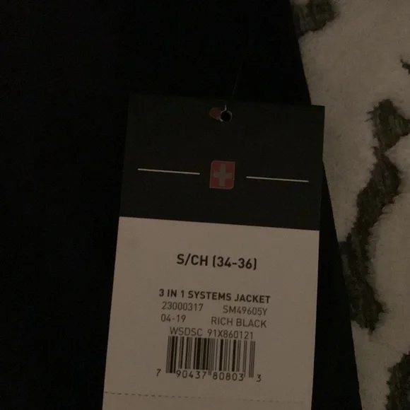 NWT SWISS TECH mens jacket with a hood - Picture 7 of 7